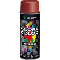 Краска в баллончиках 400 мл. Коричневый Den Braven Super Color